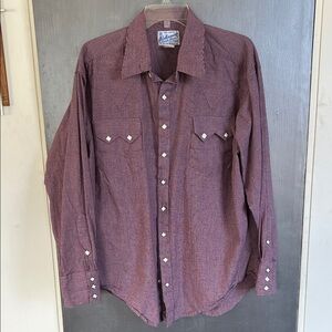 Rockmount Ranch Wear  Men's Button Down Shirt